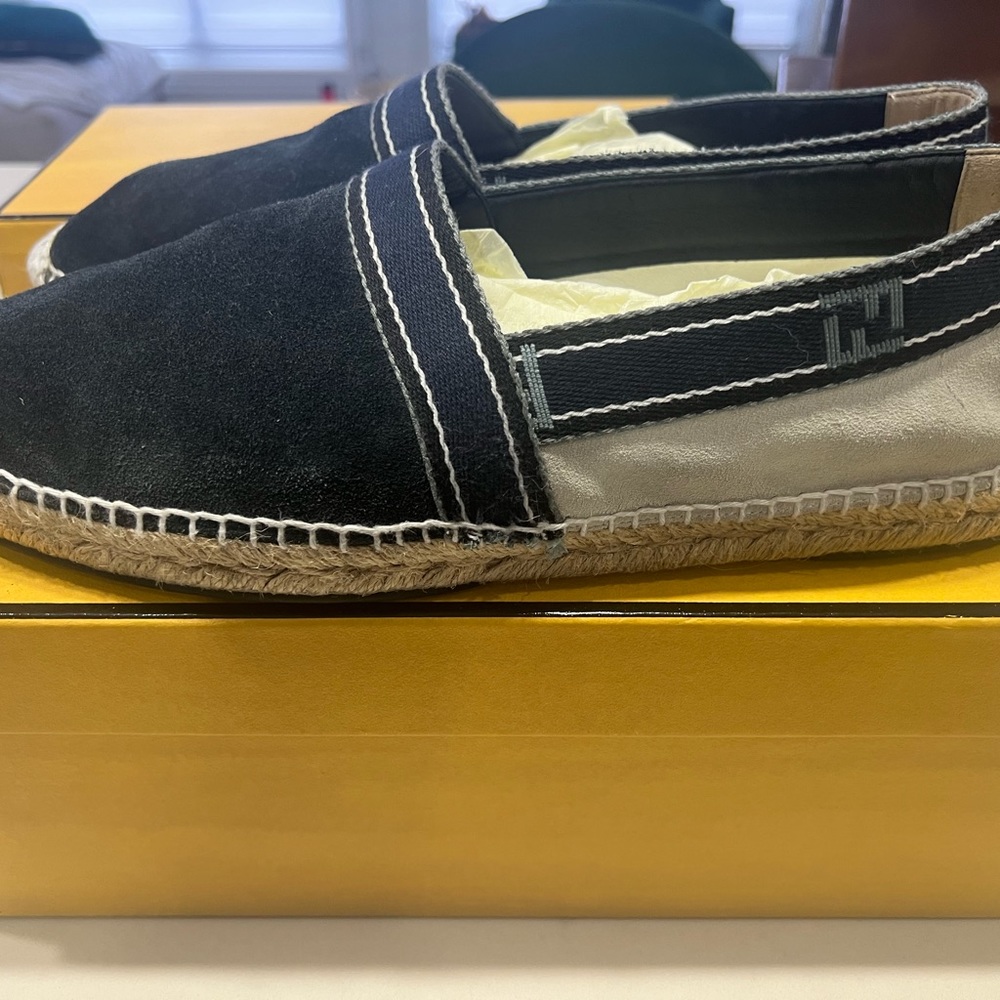Fendi espadrille FF size 12us/11uk